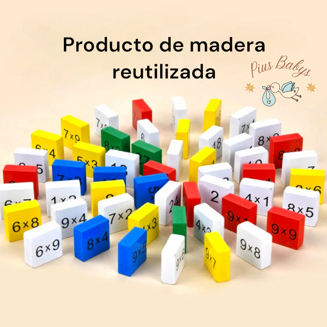 Tablas de multiplicar - Juego de madera didáctico Montessori 3