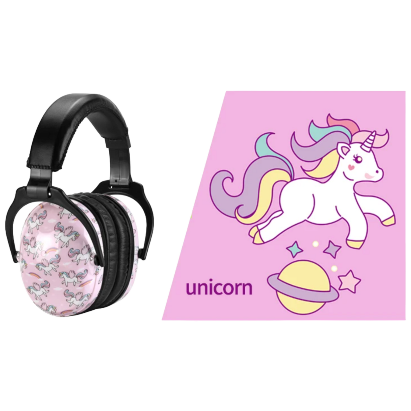 Audífonos Orejeras Antiruido Para Niños/Jóvenes Autismo Hiperacusia Sensibilidad TDAH - UNICORN 3