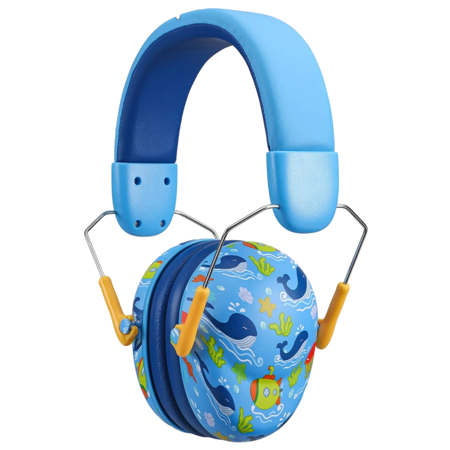 Audífonos Orejeras Antiruido Para Niños Autismo Hiperacusia Sensibilidad TDAH 26 dB - Celeste Ocean 1