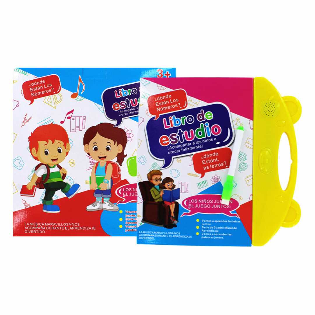 Libro didáctico interactivo de aprendizaje con sonidos - Español Inglés 1