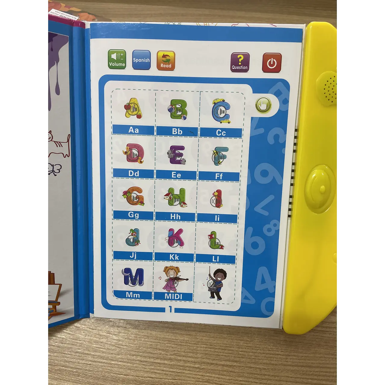 Libro didáctico interactivo de aprendizaje con sonidos - Español Inglés 9