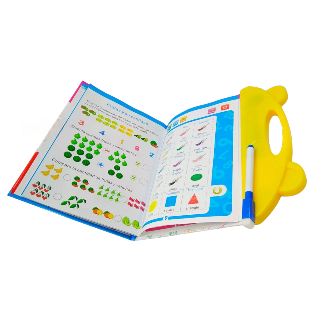 Libro didáctico interactivo de aprendizaje con sonidos - Español Inglés 3