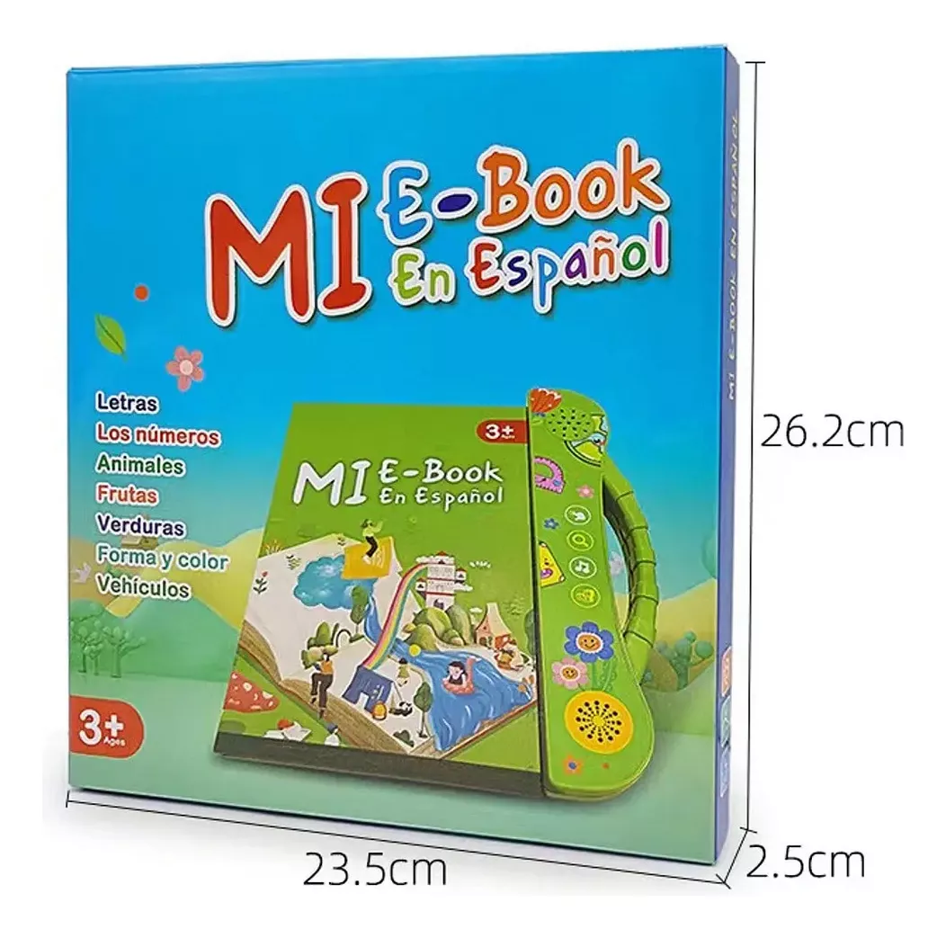 Libro Mi E-Book didáctico interactivo de aprendizaje con sonidos - Español  2