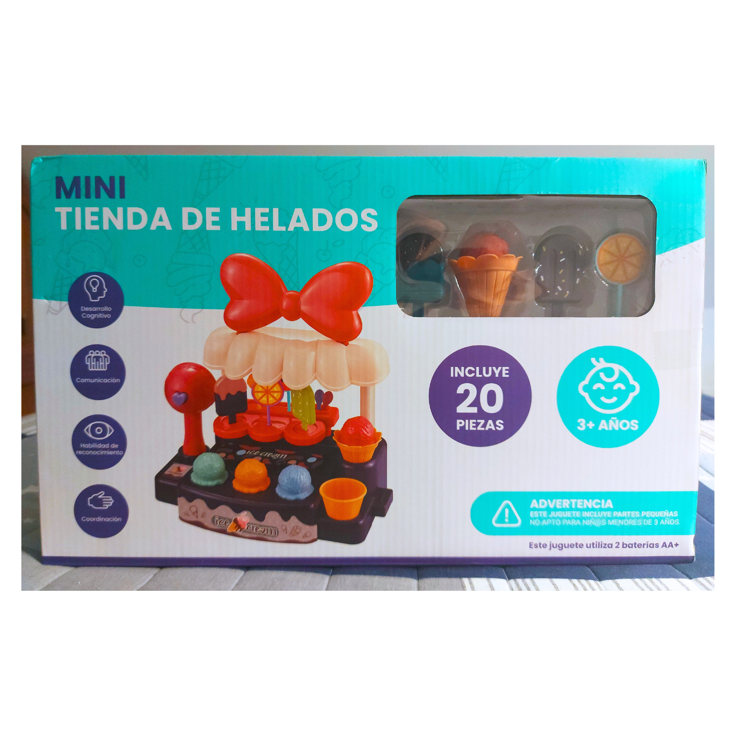 Tienda de Helados de Juguete - 20 piezas 5