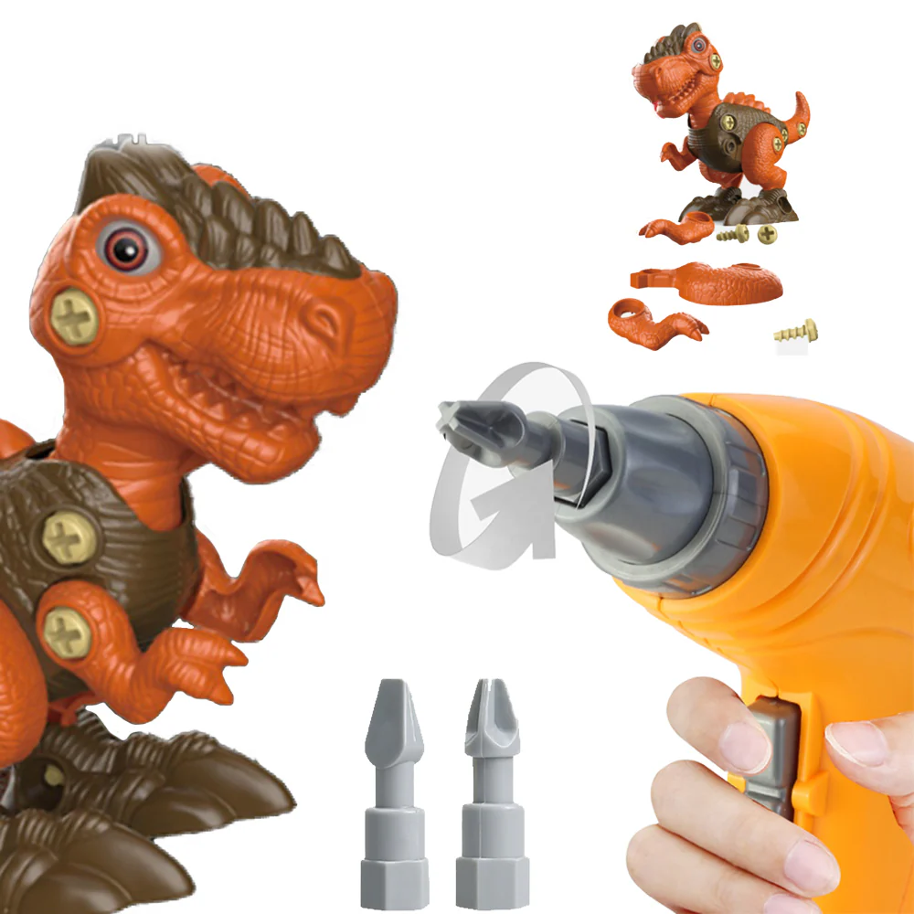 Dinosaurio Armable - Incluye Destornillador  6