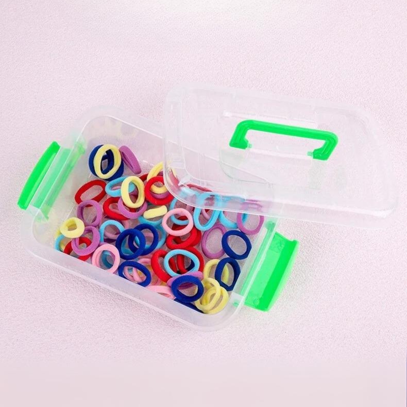 Juego patrones elásticos dedos - Incluye caja plástica 3