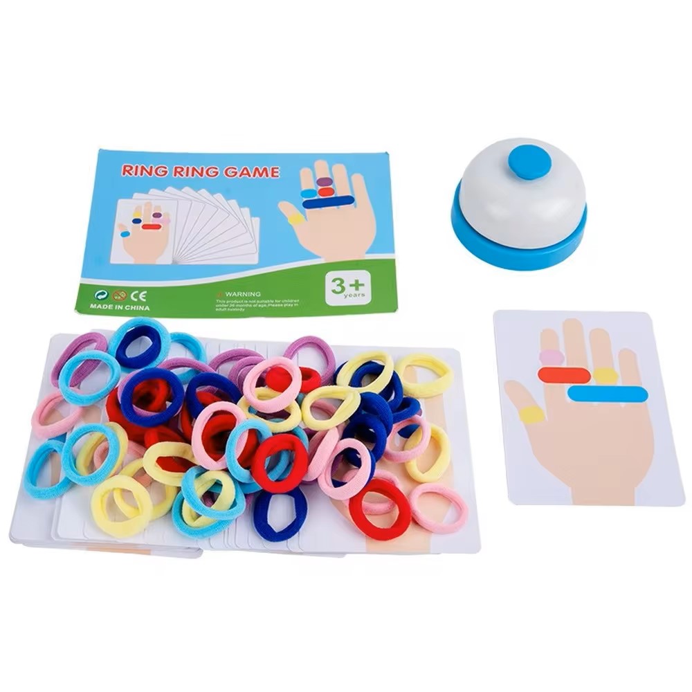 Juego patrones elásticos dedos - Incluye caja plástica 2