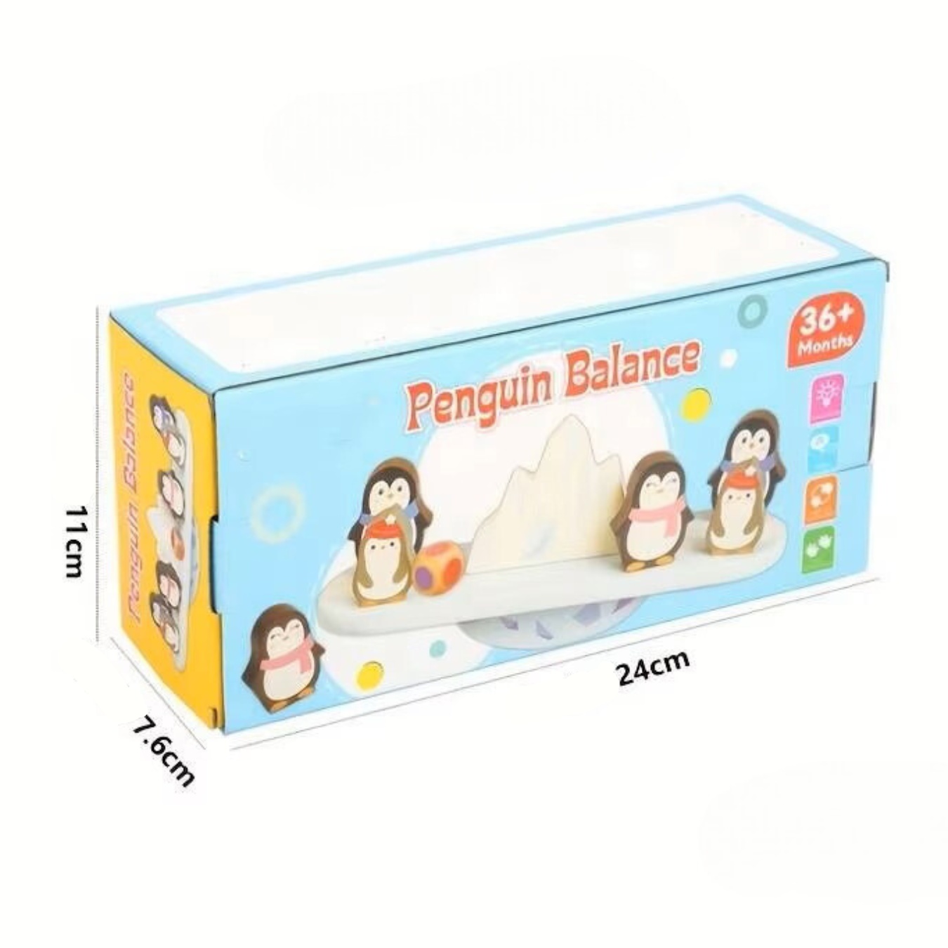 Balancín de equilibrio de pingüinos 5