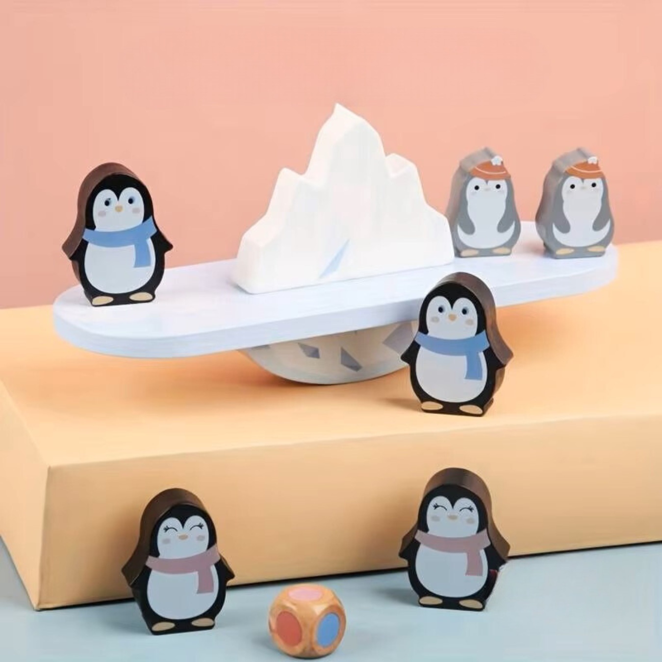 Balancín de equilibrio de pingüinos 2