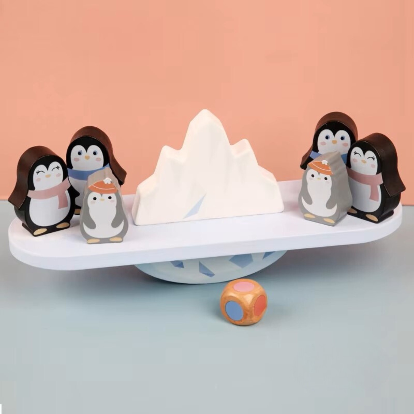 Balancín de equilibrio de pingüinos 3