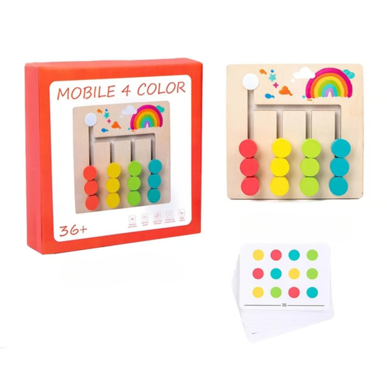 Juego patrones de colores combinación para Niñ@s 1