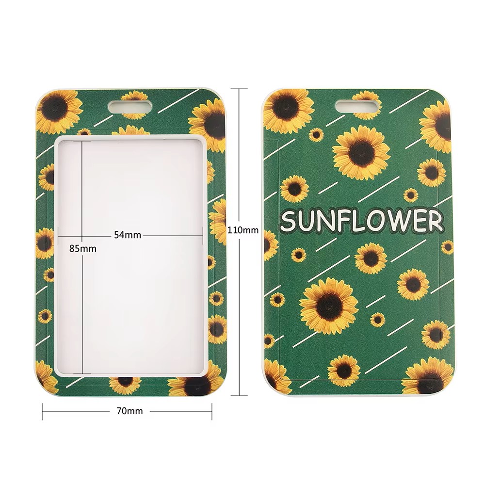 Portacredenciales + Lanyard SunFlower Girasol LATAM - Autismo 3