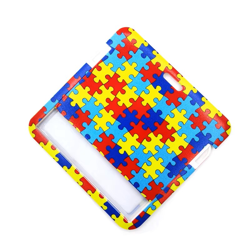 Portacredencial + Lanyard - Diseño Autismo 5