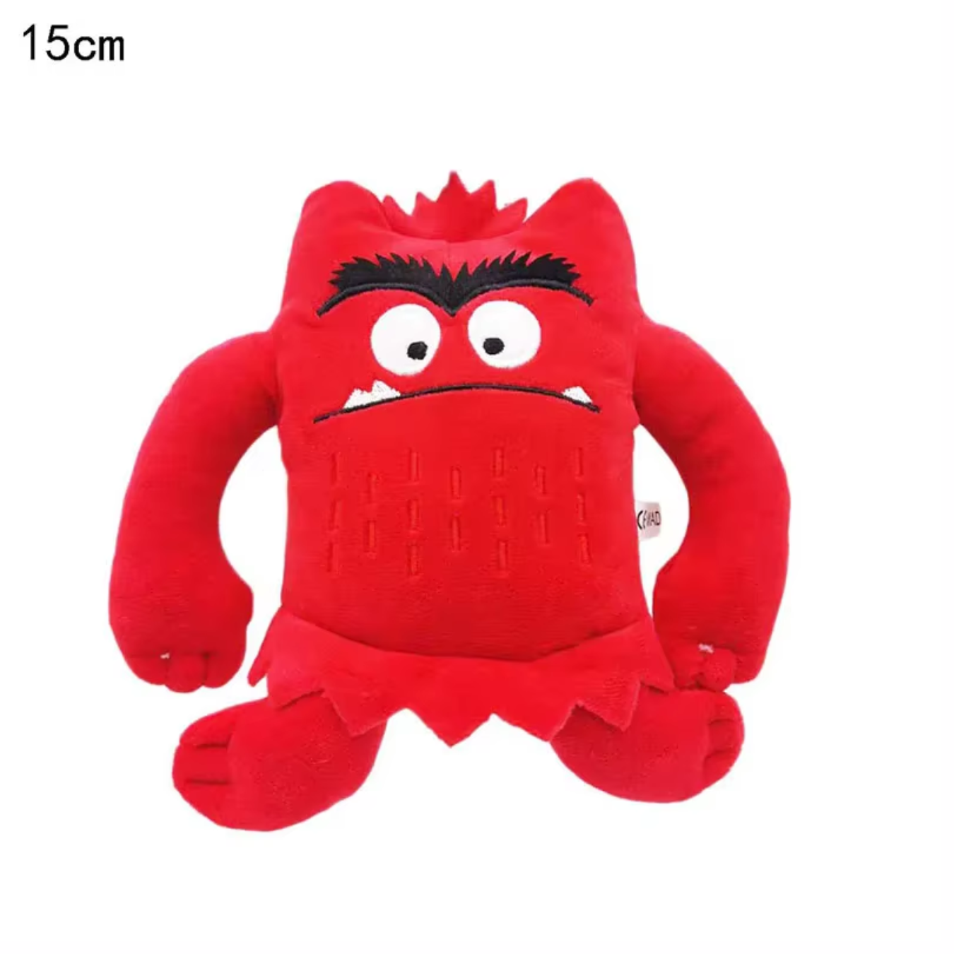 6 Peluches Del Monstruo De Colores De 15cm Juguete Emociones 3