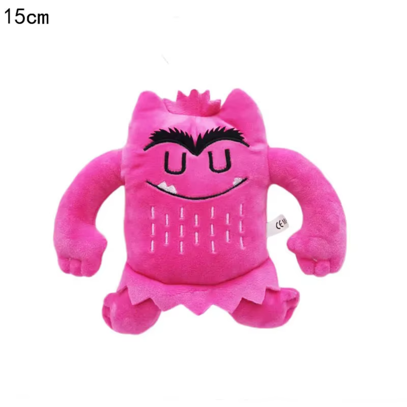 6 Peluches Del Monstruo De Colores De 15cm Juguete Emociones 7