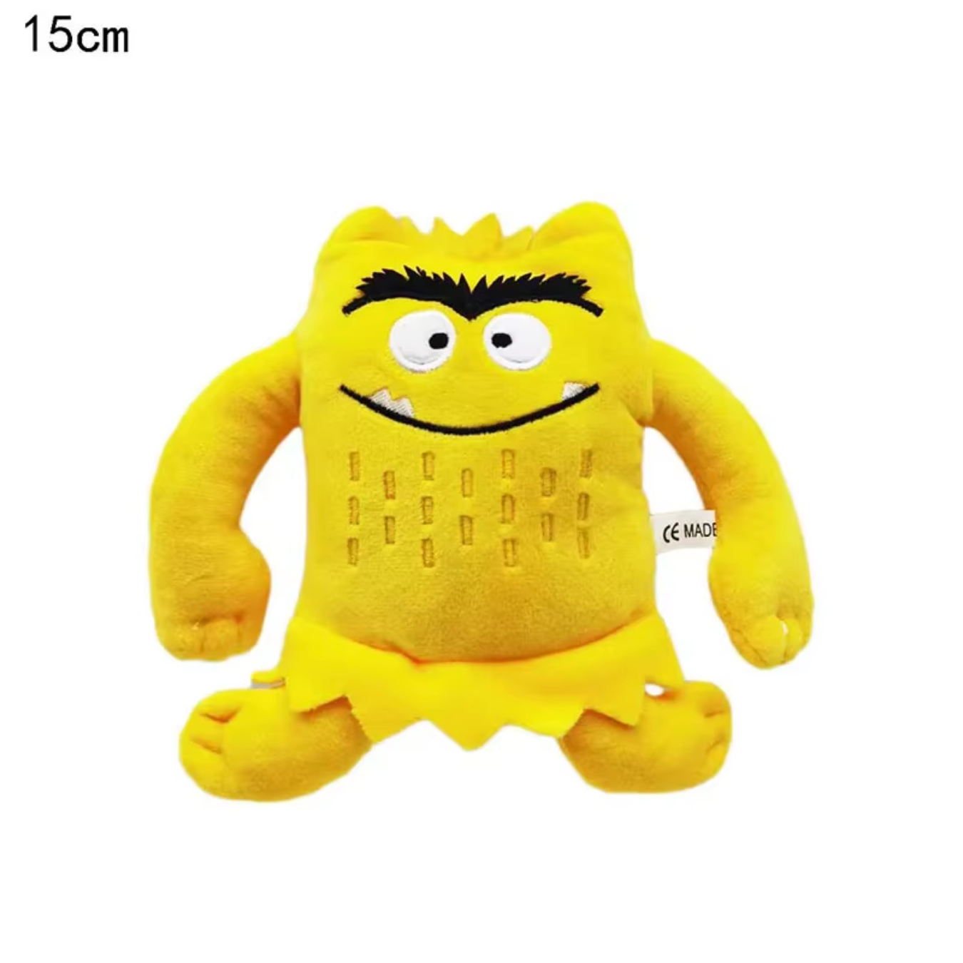6 Peluches Del Monstruo De Colores De 15cm Juguete Emociones 8