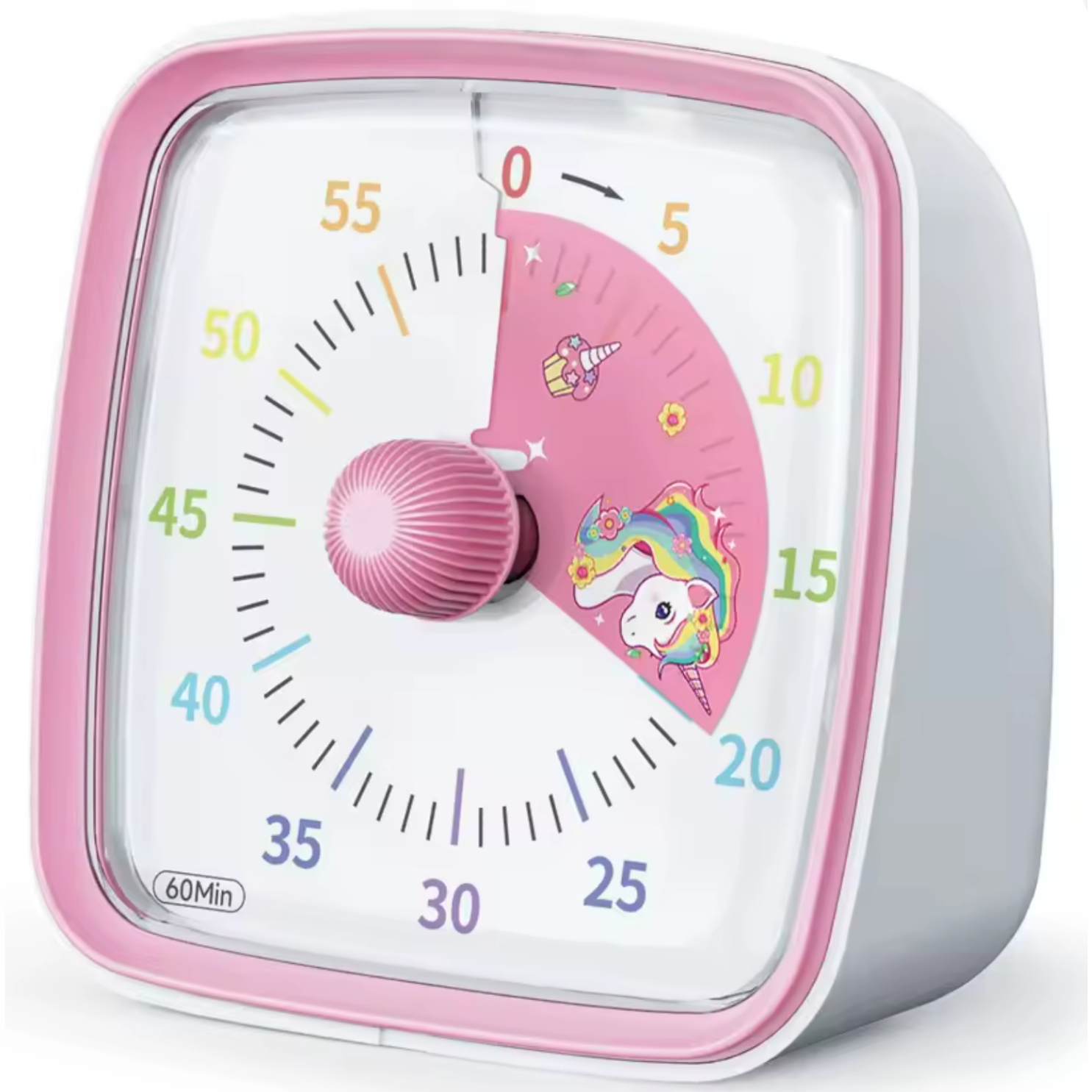 Reloj Temporizador Visual 60 Minutos - Rosado 1