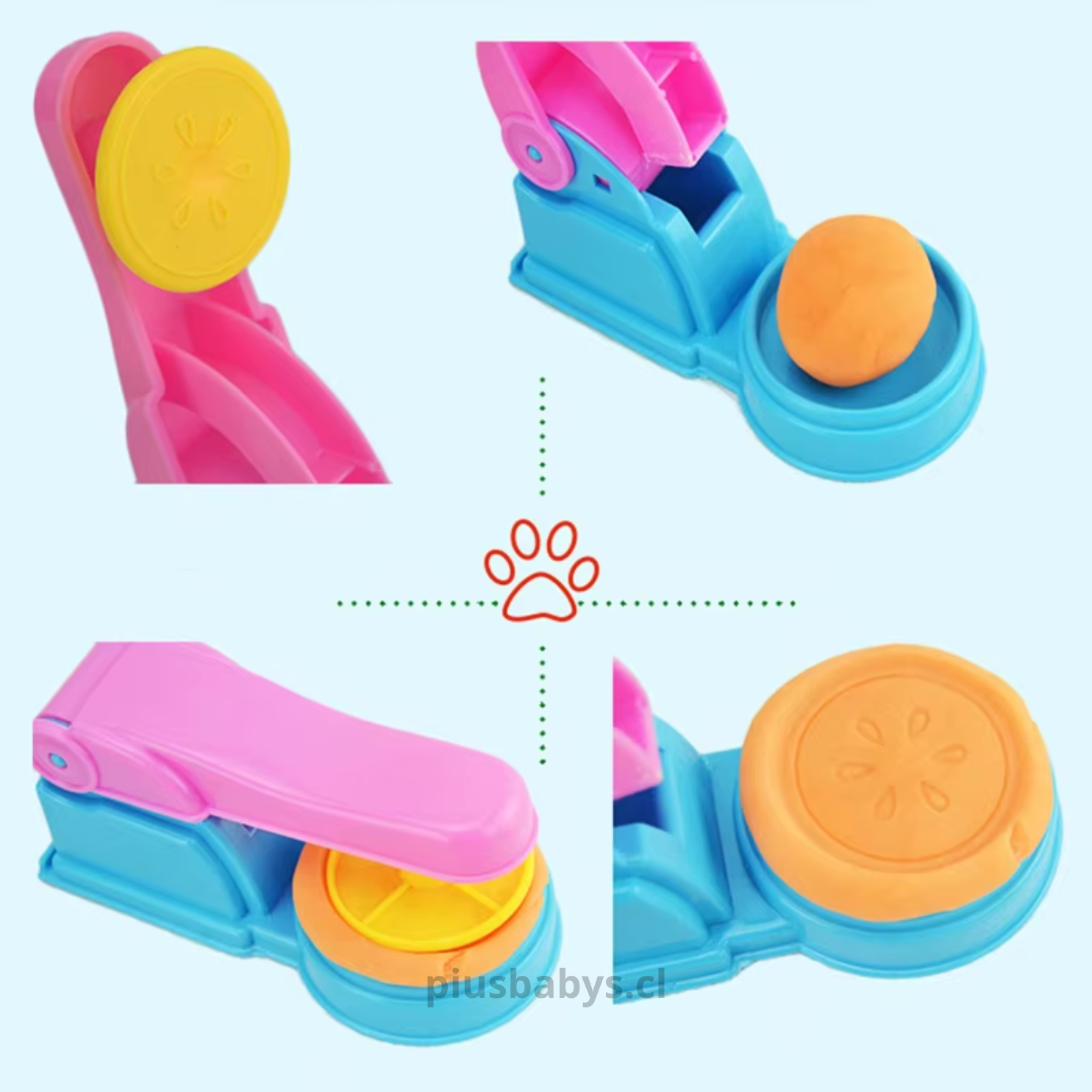 Kit de 22 herramientas moldes - Masas y Plasticina 6