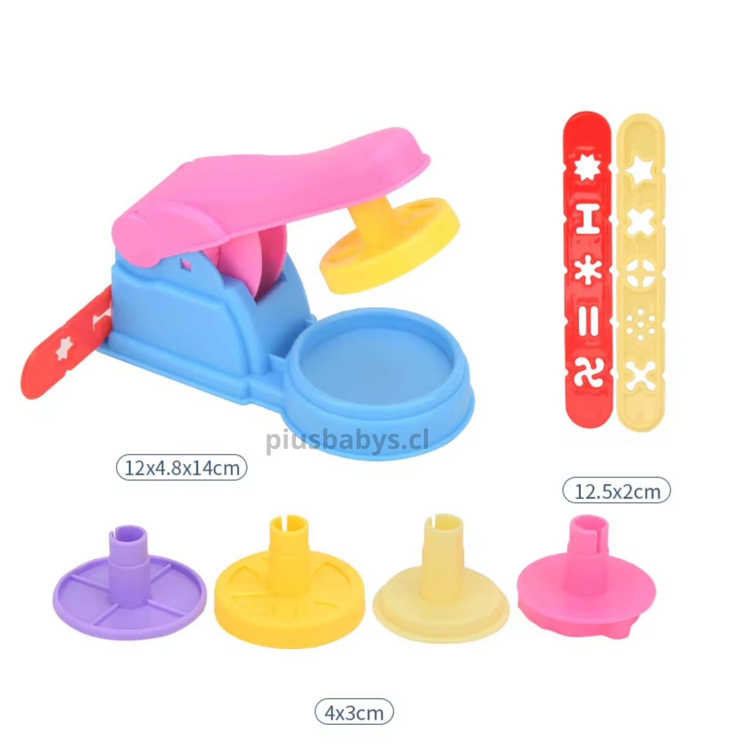 Kit de 22 herramientas moldes - Masas y Plasticina 4