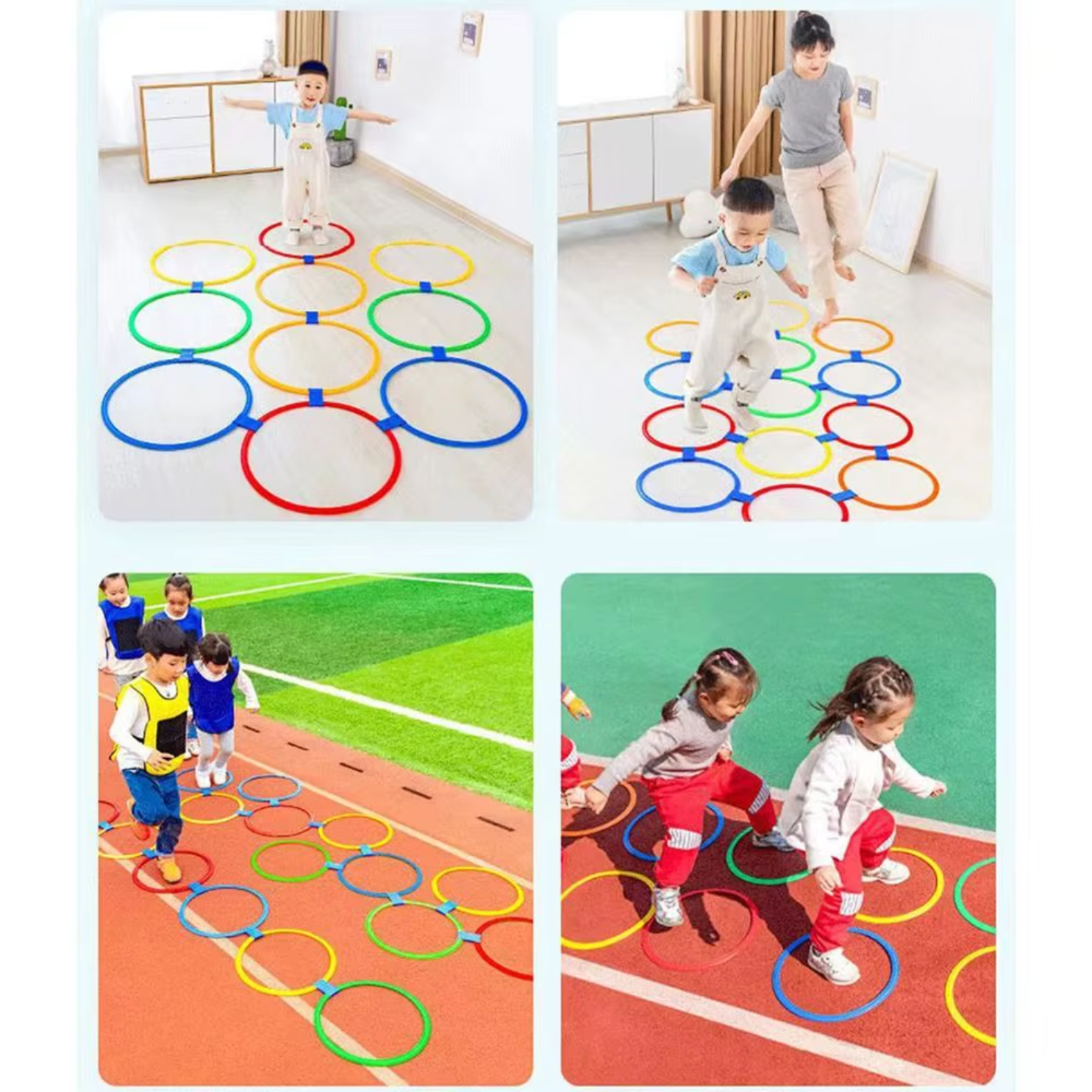 Set 10 Aros de Motricidad Gruesa y Entrenamiento 7