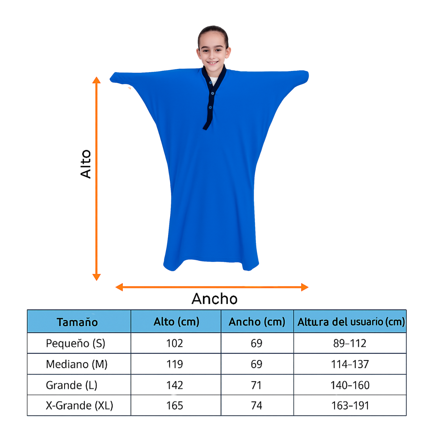 Saco Calcetín Sensorial Body Sock – Compresión Corporal para Adultos y Niños 4