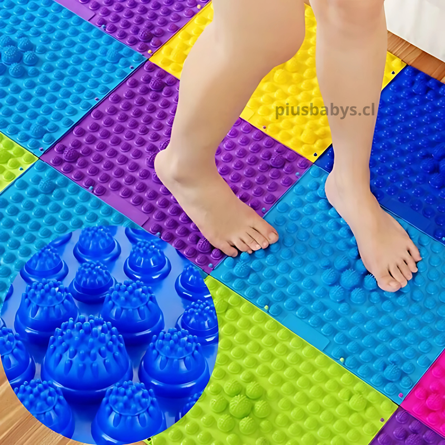 Alfombra Sensorial Plástica para Estimulación Sensorial 3