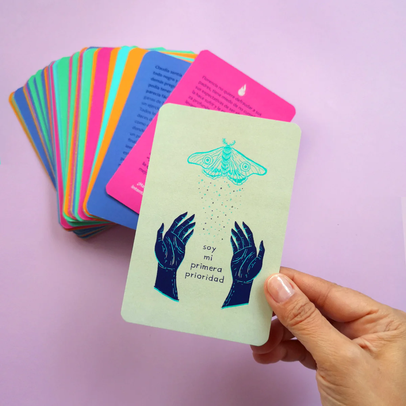Cartas Relatos de Amor Propio - Autoconocimiento y Autocuidado - Mazo de 50 cartas 5