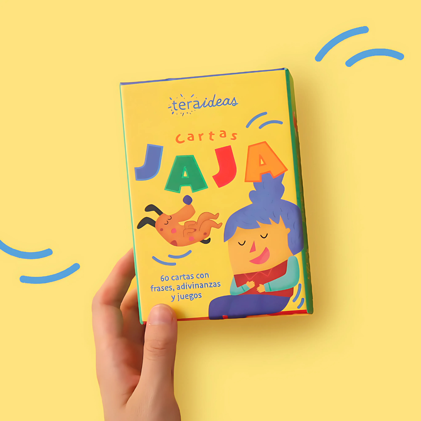 Cartas Jaja - Juego con adivinanzas, mímicas, chistes, desafíos y rimajadas para niños y familias 1