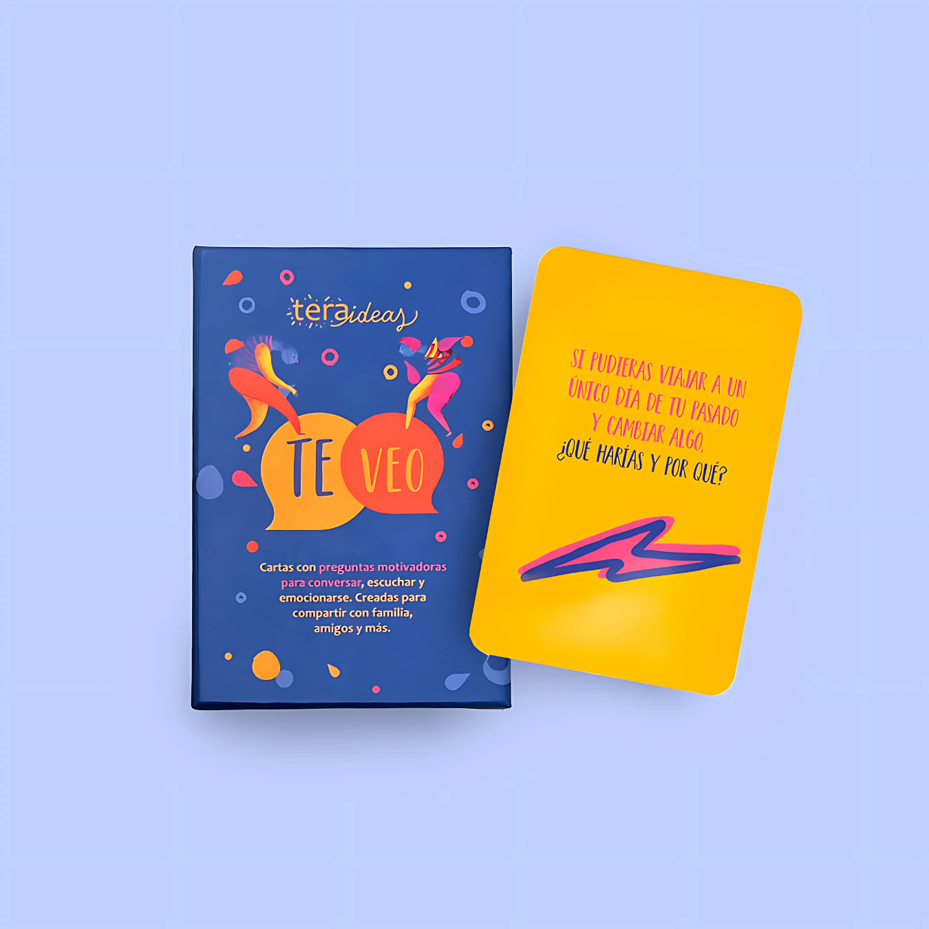 Cartas Te Veo - Juego de preguntas motivadoras - Adolescentes y adultos 1