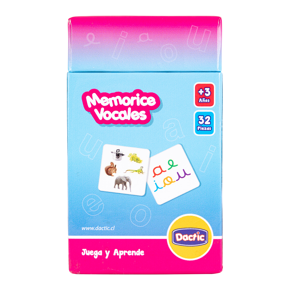 Memorice Vocales 4