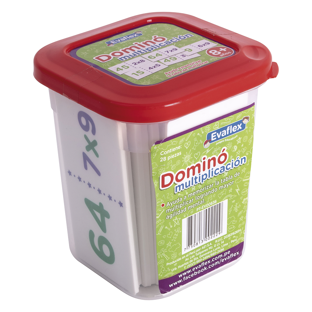 Dominó de Multiplicación 1