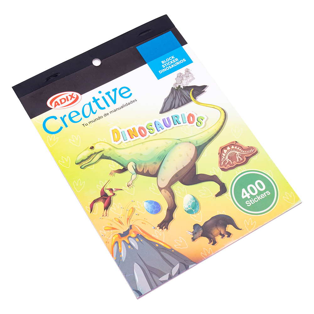 Block Sticker Dinosaurio 4
