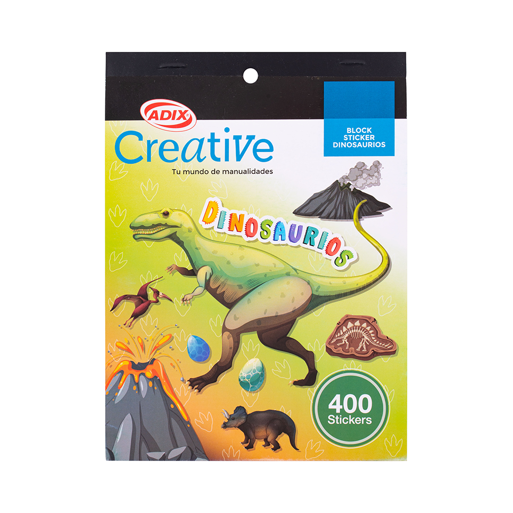 Block Sticker Dinosaurio 1