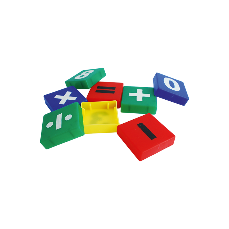 Fichas Matemáticas de Plástico 3