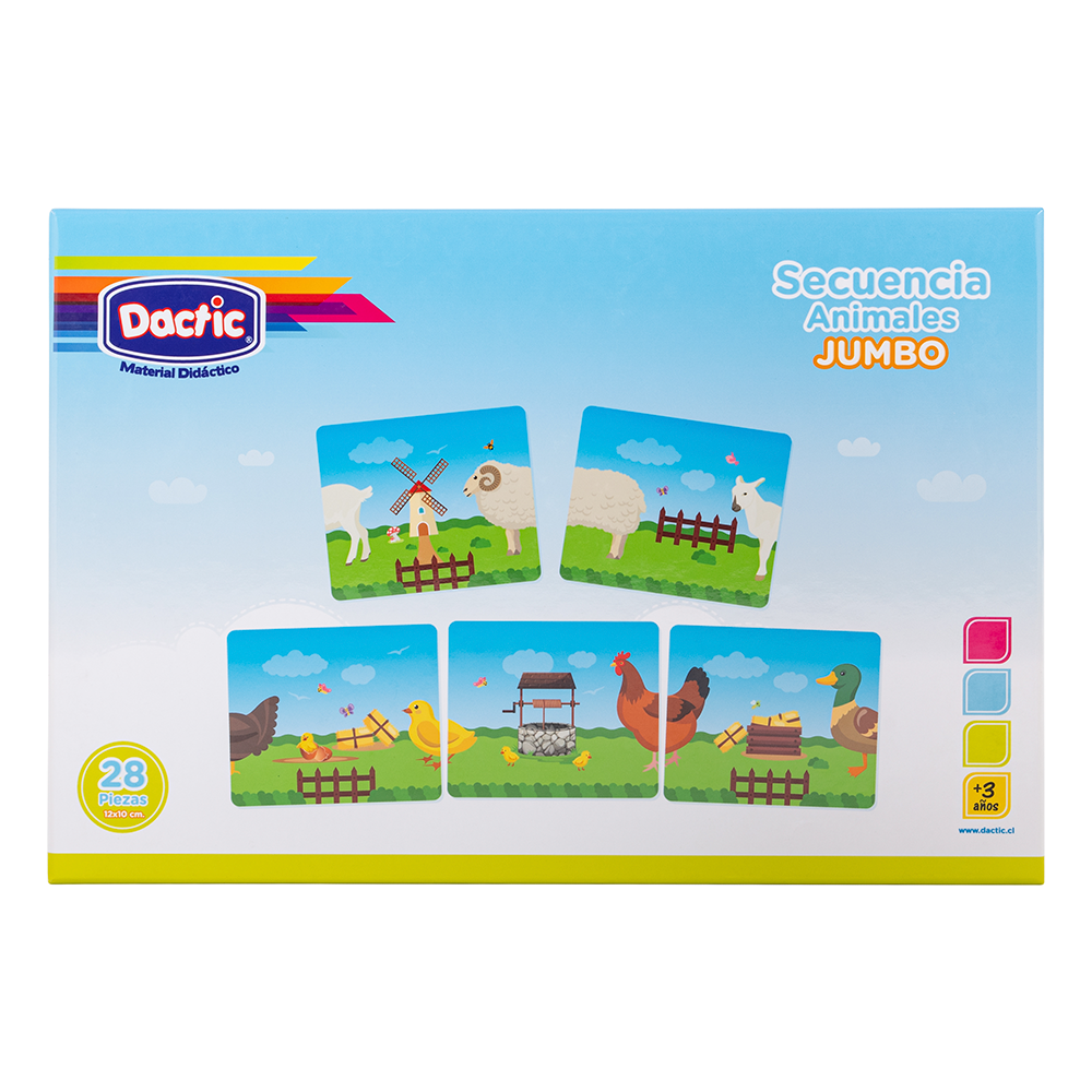 Secuencia de Animales Jumbo 1