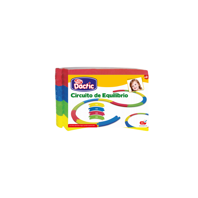 Circuito de Equilibrio - 12 piezas de goma eva 2