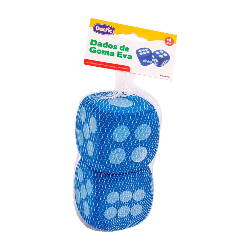 Dado Goma Eva 2 unidades 1
