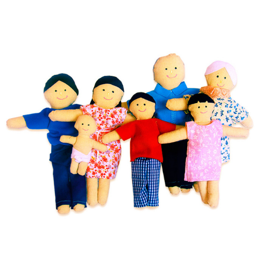 Familia de Trapo Sexuada 1