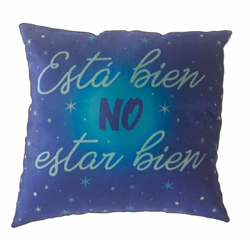 Cojín “Está bien no estar bien” 1