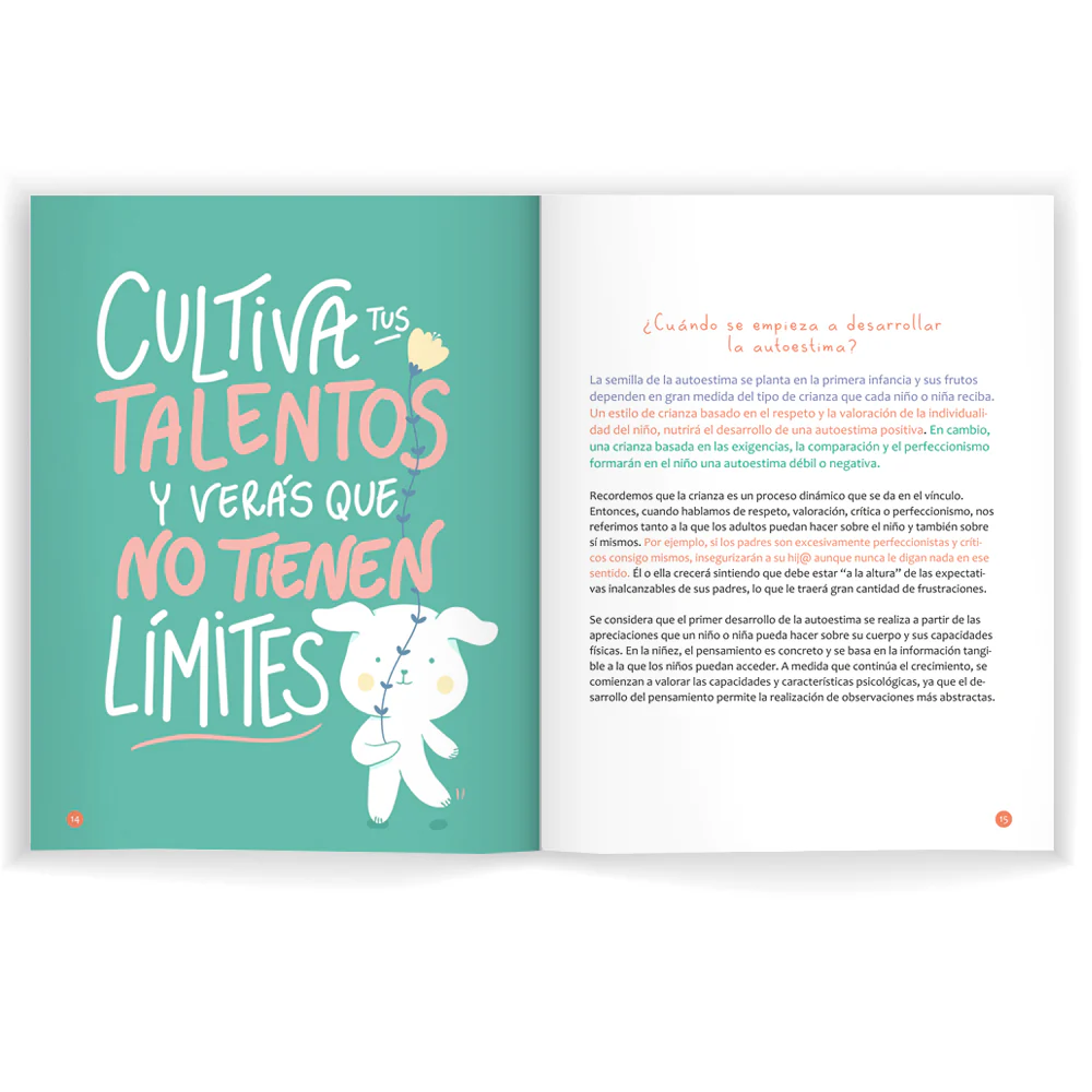 Guía: Autoestima para el Corazón - Manual para Padres y Adultos cuidadores - Potenciando la autoestima saludable en niños y niñas 3