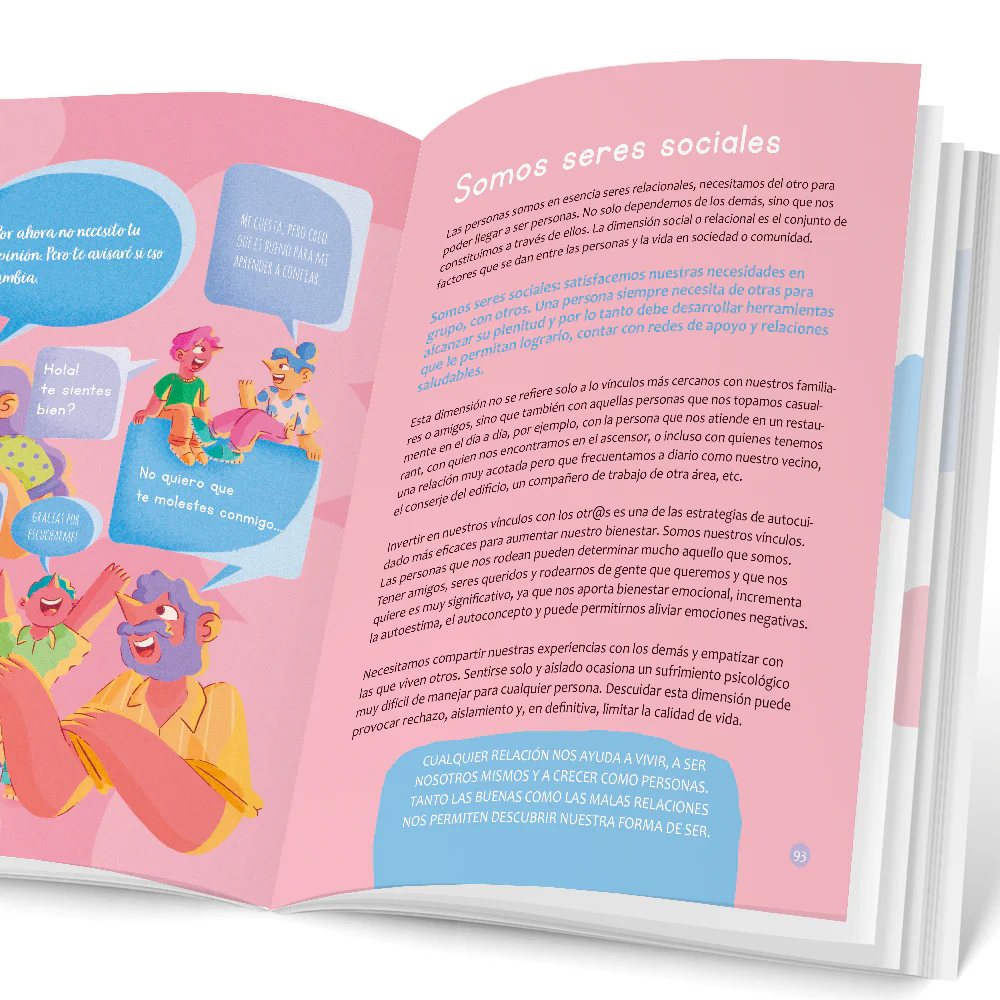 Libro BIEN! - Manual de Autocuidado y Bienestar - Mente, Emociones, Ambiente y Relaciones - Para Jóvenes y Adultos 3