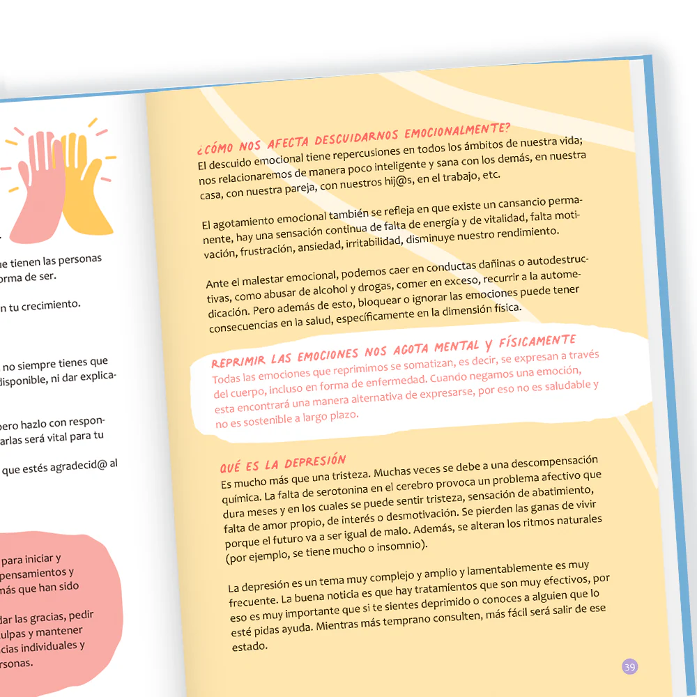 Libro BIEN! - Manual de Autocuidado y Bienestar - Mente, Emociones, Ambiente y Relaciones - Para Jóvenes y Adultos 6