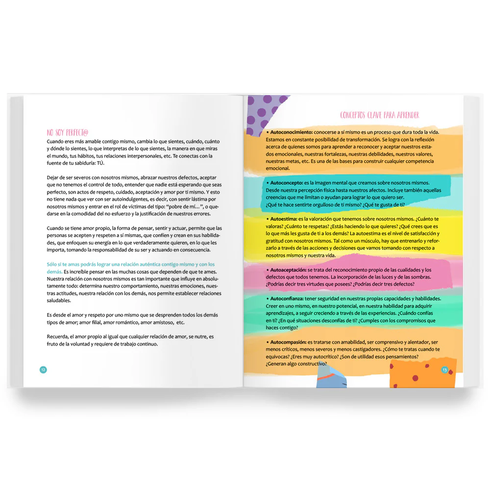 Libro Mis 10 Yo - Educación Emocional Jóvenes y Adultos - Amor Propio - Emociones y Bienestar 5