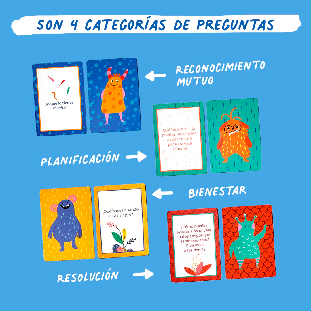 Juego Preguntosos - Conversación para familias y grupos - Desde 4 años 3