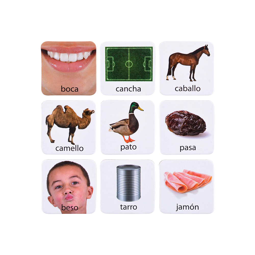 Lotería Discriminación Auditiva 4