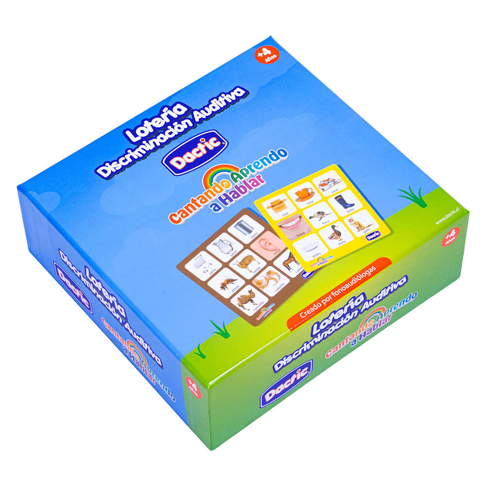 Lotería Discriminación Auditiva 8