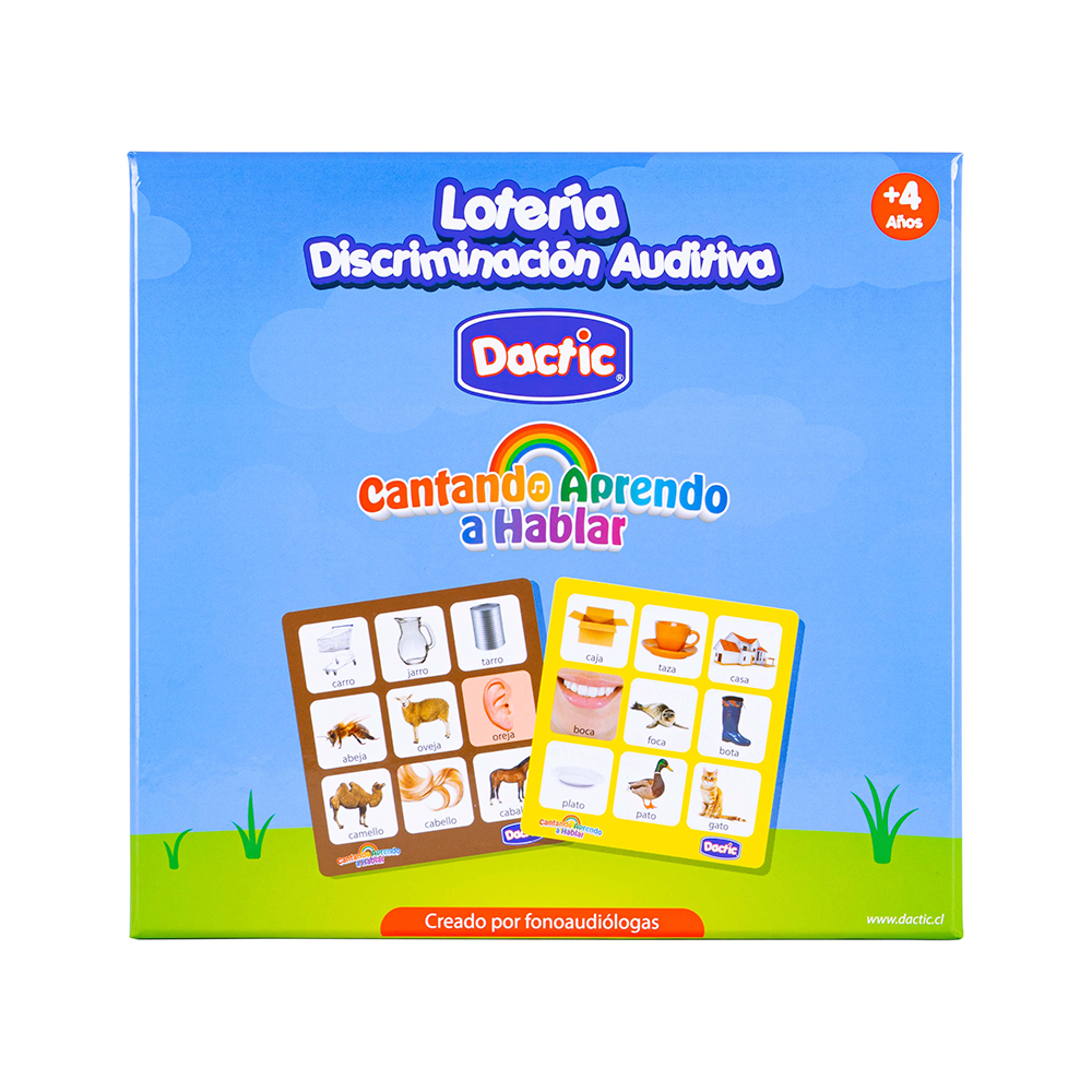 Lotería Discriminación Auditiva 1