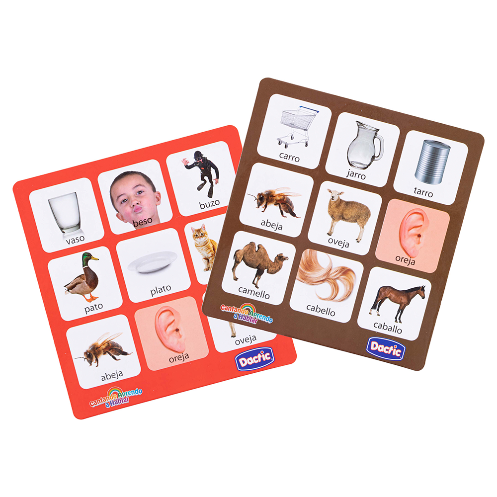 Lotería Discriminación Auditiva 3