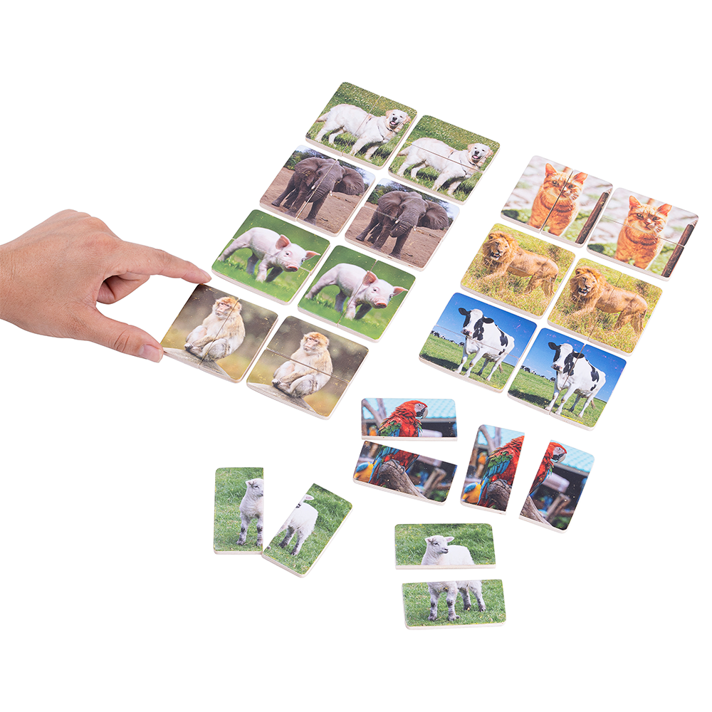 Puzzle Memorice Animales 2