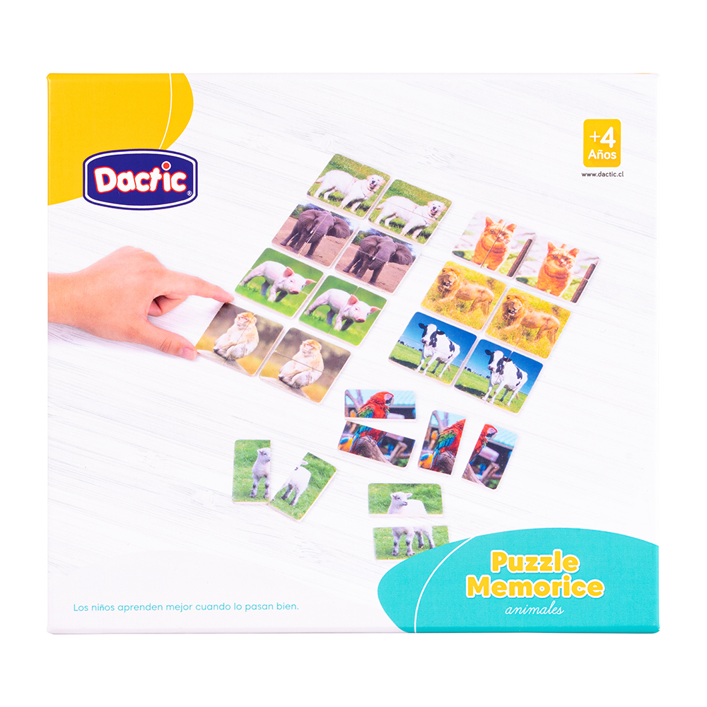 Puzzle Memorice Animales 6